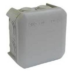 OBO AP Junction Box 40 x 90 x 90 x 52 mm; 7 slots (Pack of 5)