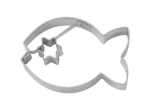 Small fish/star (width 4.7 cm and height 3.1 cm approx.)