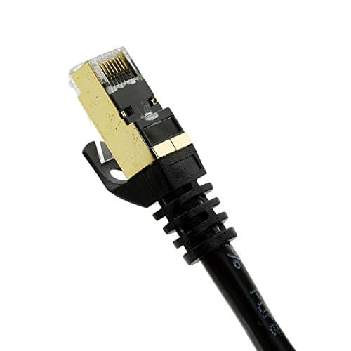CableSense - 9M CAT6 FTP Professional Gold Headed Shielded Network Cable Lead - High Speed 500MHz Premium Quality Cat6 / Patch/Ethernet/Modem/Router/LAN