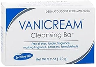 VanicreamCleansing Bar 3.9 Oz (110 G) Pack of 4 by Vanicream