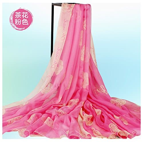 Ding Decoration Silk Scarf Woman Versatile Multi-Functional Shawl Spring And Autumn Models (140 * 200Cm)