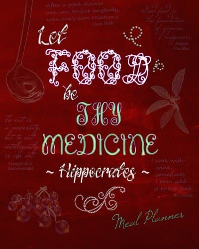 Meal Planner: Weekly Menu Planner with Grocery List [ Softback * Large (8" x 10") * 52 Spacious Records & more * Inspirational ] (Food Planners)