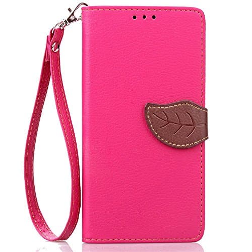 iPhone 5G/5S/5C/5SE Case - VENTER® Leather Flip Case with Flip Folio Wallet Stand up Credit Card Holder Leather Case Cover Holster for Apple iPhone 5G/5S/5C/5SE