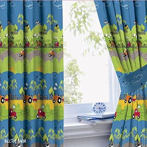 Hilltop Farm Lined Curtains
