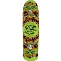 Gravity Pool Model Slime Orange/Green Skateboard Deck 9.25 X 35