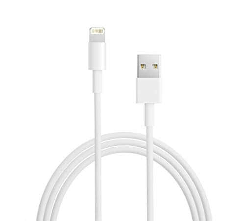 Lightning to USB Charge &amp; Sync Cable for Apple iPhone, iPod &amp; iPad -2 Meter (6 Feet) White Bulk