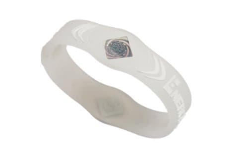 Wrist Band (Clear with White, Small)