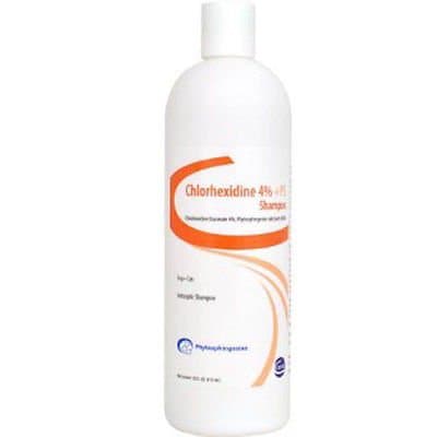 Chlorhexidine 4% +PS Shampoo 16oz