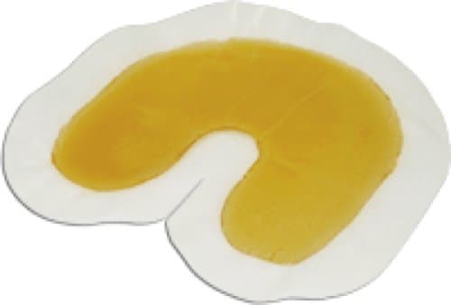 Southwest Technology Elasto-Gel Plus Wound Dressing without Tape 8" x 8" Horseshoe Shape, Mildly Adhesive, Sterile, Bacteriostatic, Highly Absorbent (Box of 5 Each)