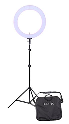 18 inch Pink LED Diva Ring Light Kit (for Still Photo or Video) Most Popular Light On The Market!!