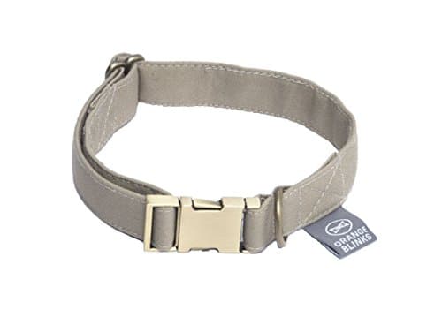Orange Blinks "Forest Picnic" Collection Collar, Beige, Large