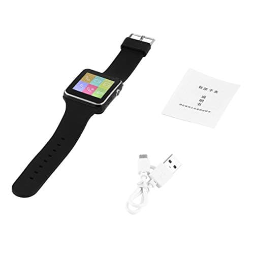 Bluetooth Smart Watch X6 With 1.3MP Camera & Rubber Band For iOS for Android