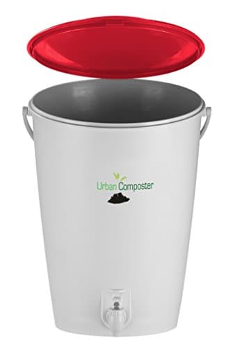 Urban Composter Bucket, Red