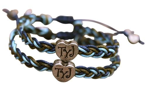 Trust Your Journey Multi Colored Adjustable Share® Bracelet (Navy)