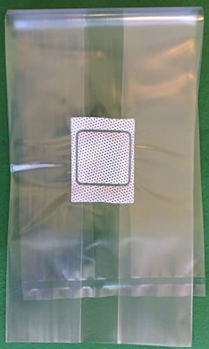 Mushroom Grow or Spawn Bag Large with .5 Micron Filter 30 Count