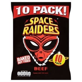 Space Raiders Beef Flavour 10X13g