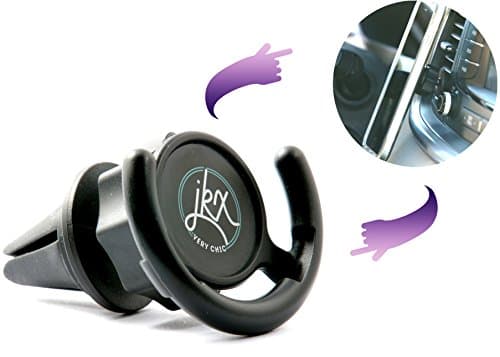 JKX Very Chic Car Mount for Pop Socket, Air Vent Case Holder, 360° Rotation Pop in Socket, Pop Clip Car Mount, Pop Out Stand for Cell Phone