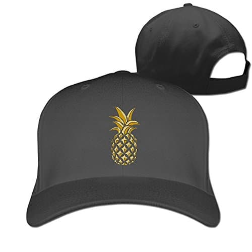 Unisex Dancing Pineapple Plain Baseball Cap Blank Hat Solid Color