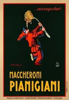 Canvas Edition: Maccheroni Pianigiani, Gallery Wrap Canvas