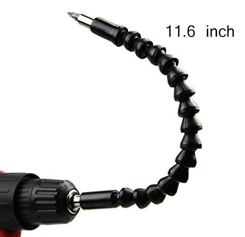 Screwdriver Extension Drill Bits-THREE TO ONE Flexible 11.6 Inch Drill Bit Holder Shaft Connecting Link for Electronic Drill Connection pack of 1
