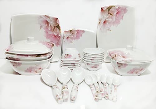PAAKHI New Pink Dinner Set