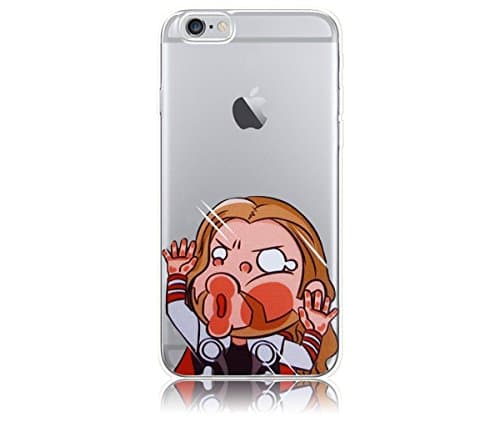Thor iPhone 6 / 6s Case, PopJoy® - (4.7 Inch Case) Light, flexibile, clear TPU cases w/ premium designs