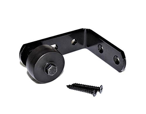 Stay Roller - Barn Door Bottom Floor Guide by ProLabel - Adjustable Powder Coated Wall Mount - Great for Sliding Doors - Home, Tools, Hardware