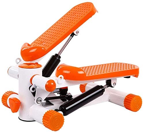 FXNB Mini Swing For Home Side-Lcd Training Computer Calorie Counter Pedometer Timer Fitness Device User Weight Up To 100Kg, Orange