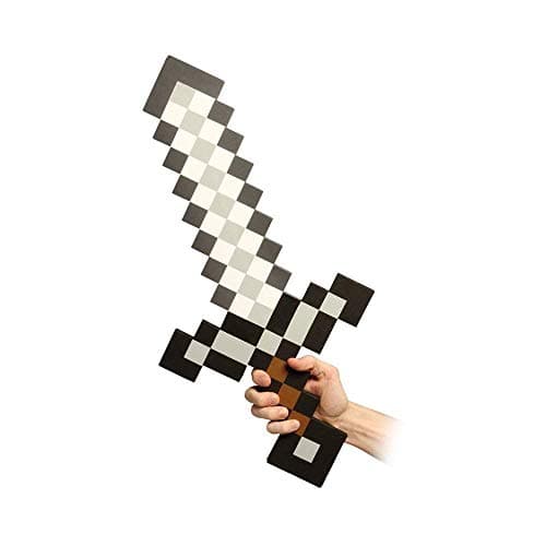 Spainbox Pixel Sword made in Foam - Iron