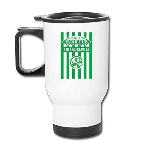 Yan Da YY New Coffee Cup It's Always Sunny In Philadelphia Paddy's Irish Pub Travel Mugs With Bottle Cap 14 Oz