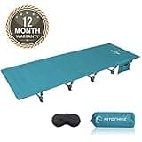 Hitorhike Camping Cot Compact Folding Cot Bed for Outdoor Backpacking Camping Cot Bed