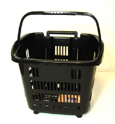 Black Rolling Shopping, Laundry Basket