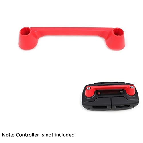 Joint Vcitory Transport Clip Controller Transmitter Protector Thumb Stick Anti-Shake Connected Rocker Joystick Holder Bracket for DJI Mavic Pro and DJI Spark (Red)