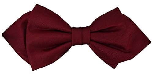 TigerTie Men's Plain Bow Tie