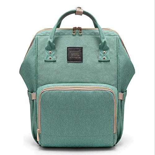 JIANGJIE Baby Diaper Bag Backpack Large Capacity Waterproof Multi-Function Insulation Mom Travel Organizer Durable And Stylish