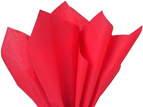 Red Tissue Paper 20" x 26" - 48 Large sheet Pack
