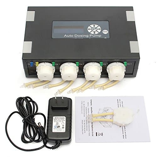 Raza ZHIYANG DP-4 VERSION 2 AUTO DOSING PUMP FOR AQUARIUM SALTWATER MARINE REEF 4 CHANNEL New