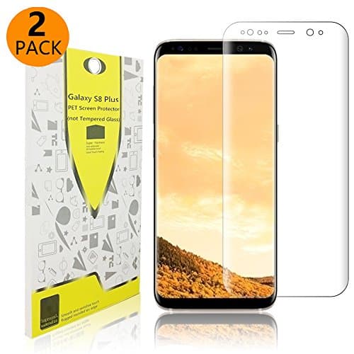 Galaxy S8 Plus Screen Protector [2 Pack] Driell Full Screen Coverage 3D PET Screen Protector Film for Samsung Galaxy S8 Plus