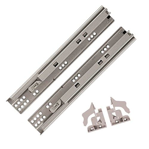 12" Soft Close, Under-mount, Full Extension drawer slide, 85 lb capacity