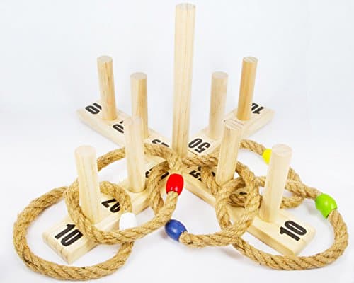 Q Global Quoits Ring Toss Game