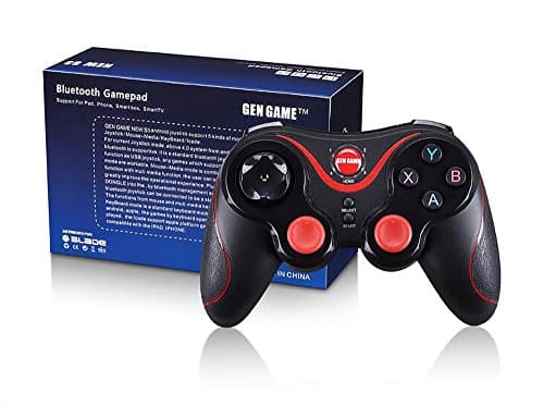 GEN GAME Wireless Bluetooth Game Controller Rechargeable Gamepad Support for Android/ Windows/Smart Box/Smart TV with Android Platform 4.0 or Above