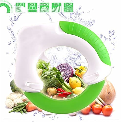 Stainless Steel Circular Rolling Kitchen Knives Creative Designed Rolling Knife