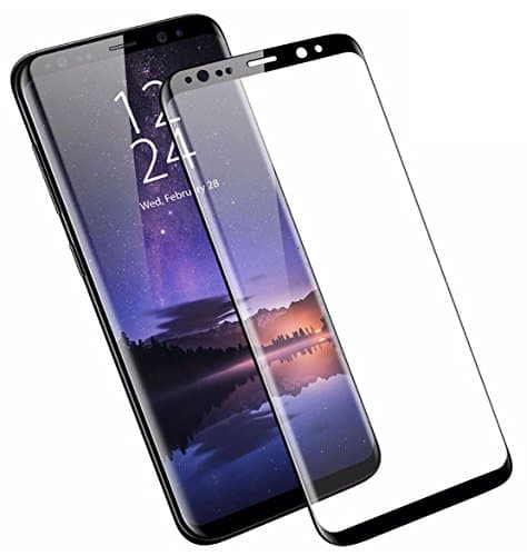 Samsung Galaxy S9 PLUS Screen Protector 3D CURVED [FULL ADHESIVE] 6.2" Samsung Galaxy S9 PLUS Tempered Glass PREMIUM PROTECTION. CASE FRIENDLY. 9H HARDNESS. ANTI-SCRATCH. ULTRA HD. 2018 RELEASE Alonay