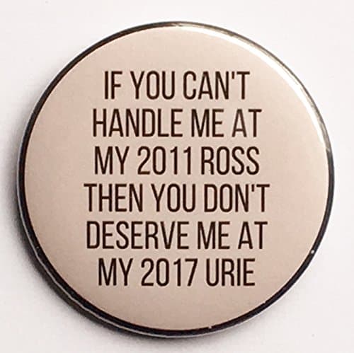 Panic At The Disco Can't Handle Ross Pinback Button