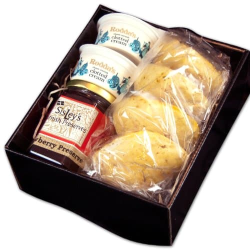 Simply Cornish Hampers Basic Cream Tea Gift Box