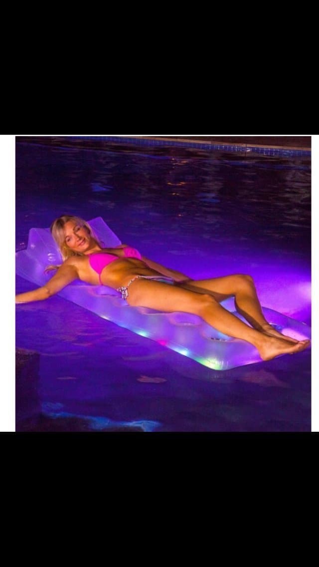 Deluxe Illuminated Pool Lounger