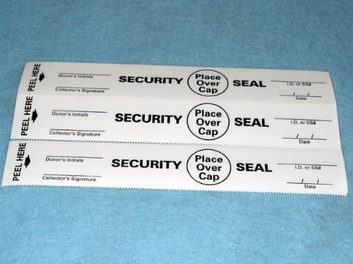 Security Seal Label (White) (100/pk)