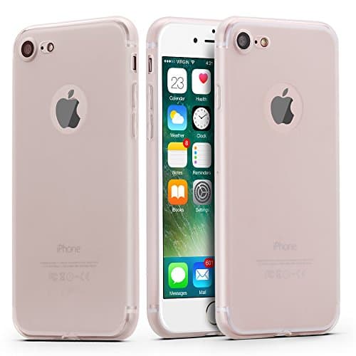 iPhone 7 Case, Patekfly Apple iPhone 7 Case Shock-Absorption Bumper and Anti-Scratch Clear Back for iPhone 7 4.7 Inch （translucent）