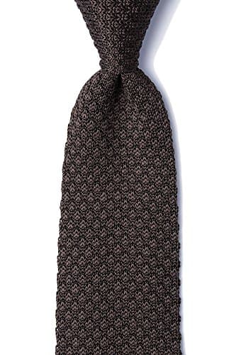 Men's Hipster 100% Silk Designer Classic Solid 2.75" Knit Knitted Tie Necktie Neckwear