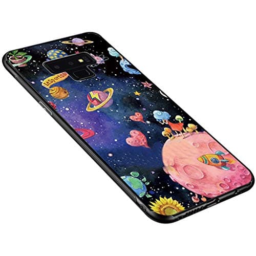 ANERNAI Galaxy Note 9 Case, Ultra-Thin Slim Hard Tempered Glass Shockproof Cover for Samsung Galaxy Note 9